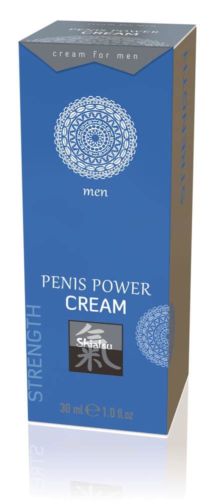 SHIATSU - PENIS POWER CREAM - JAPANESE MINT & BAMBOO 30 ML