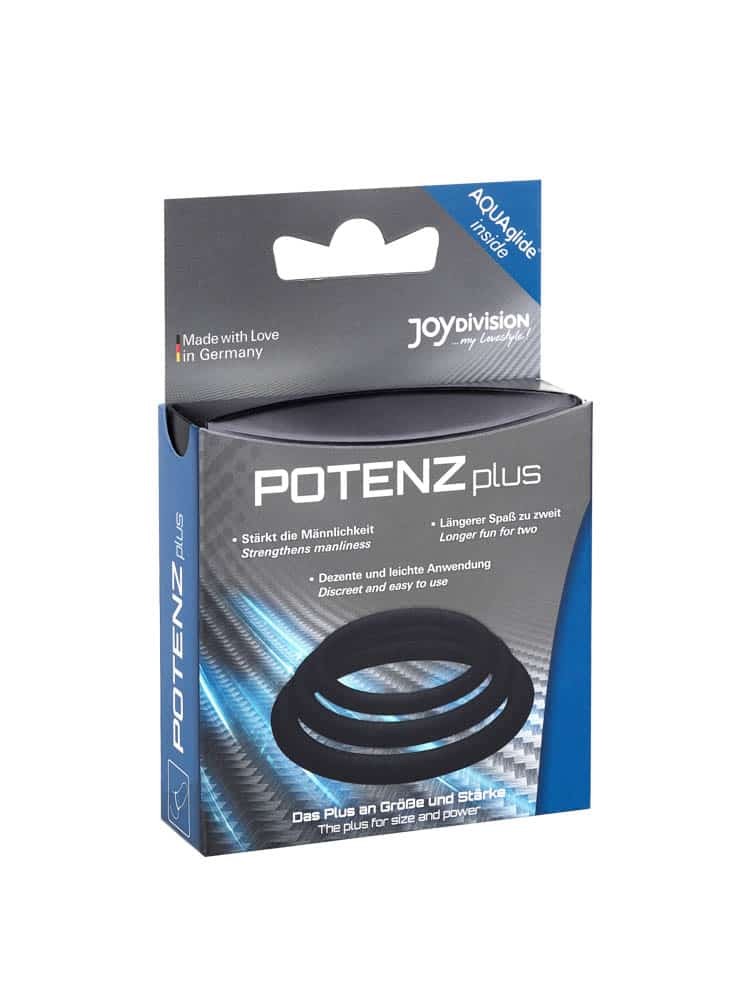 JOYDIVISION - POTENZPLUS BLACK 3ER MIX (S, M, L)