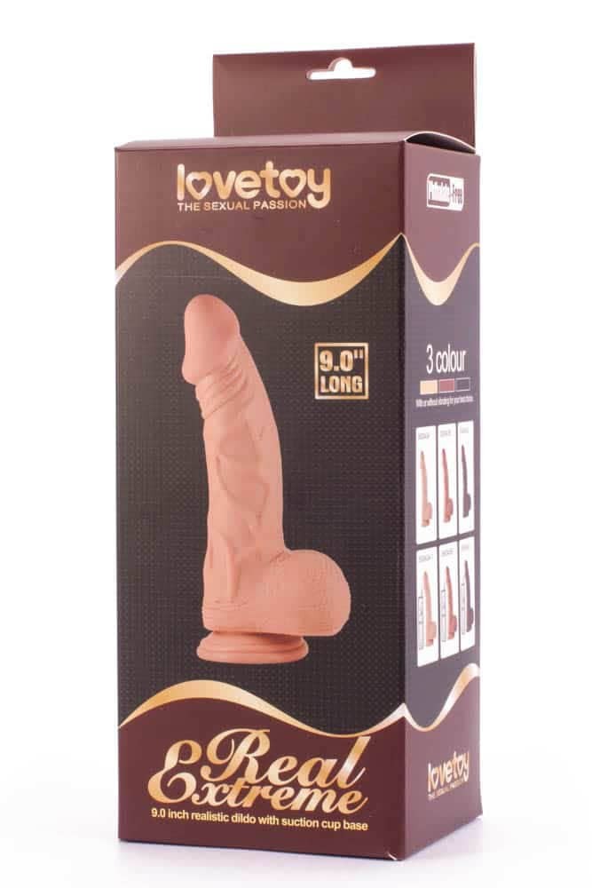 LOVETOY - 9" REAL EXTREME DILDO 3