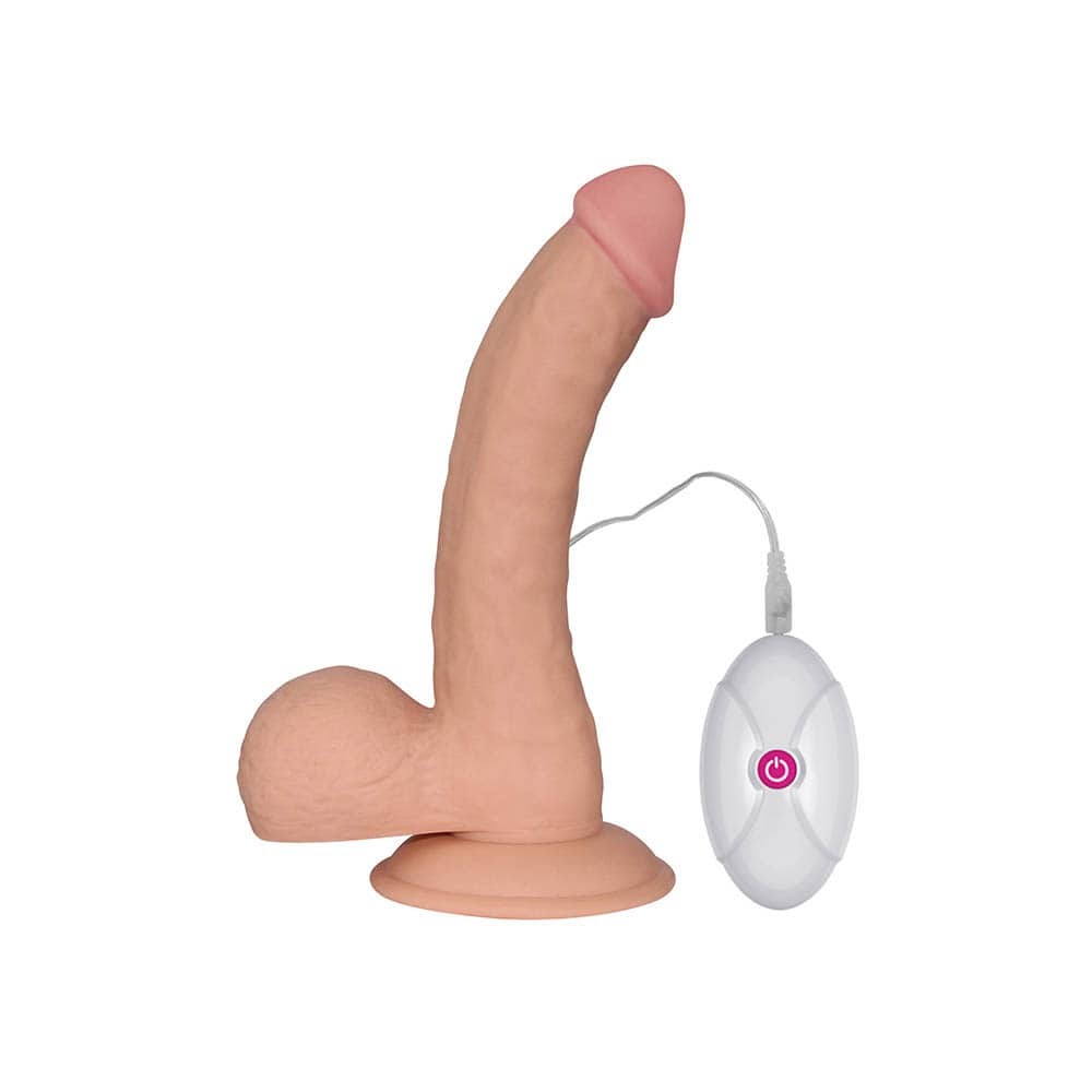 LOVETOY - 8.8" THE ULTRA SOFT DUDE - VIBRATING