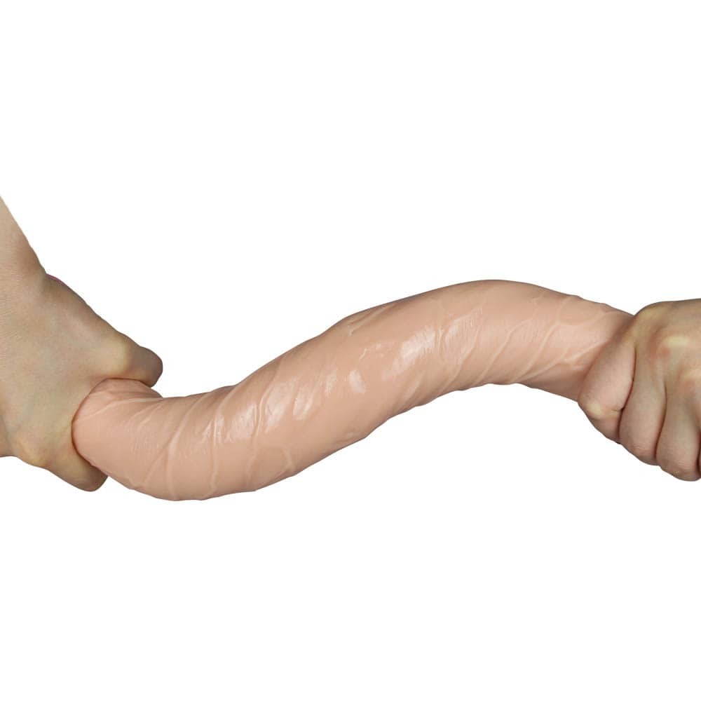LOVETOY - REALISTIC SLIM ULTRA DOUBLE DILDO