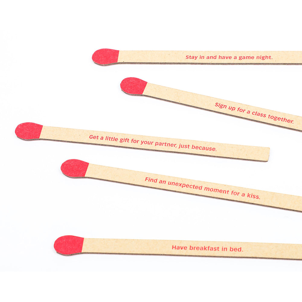 HACHETTE - SPARK ROMANCE: 50 WAYS TO DEEPEN YOUR CONNECTION MATCH STICK GAME