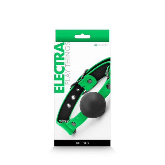 NS TOYS - ELECTRA - BALL GAG - GREEN