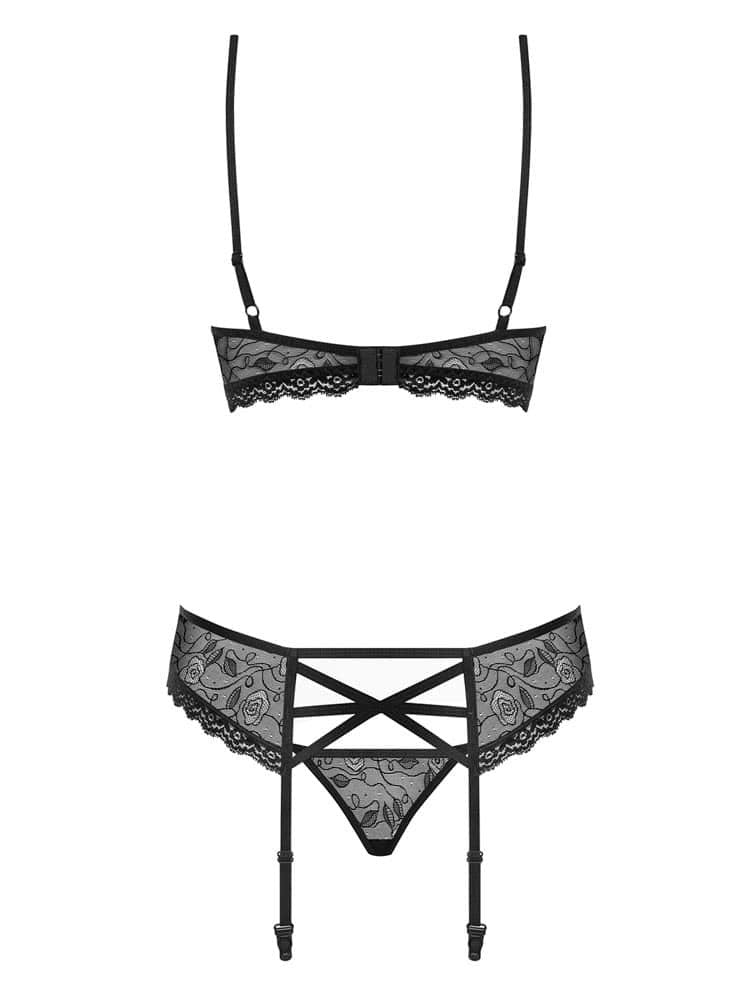 OBSESSIVE - 818-SEG-1 3 PCS SET  S/M