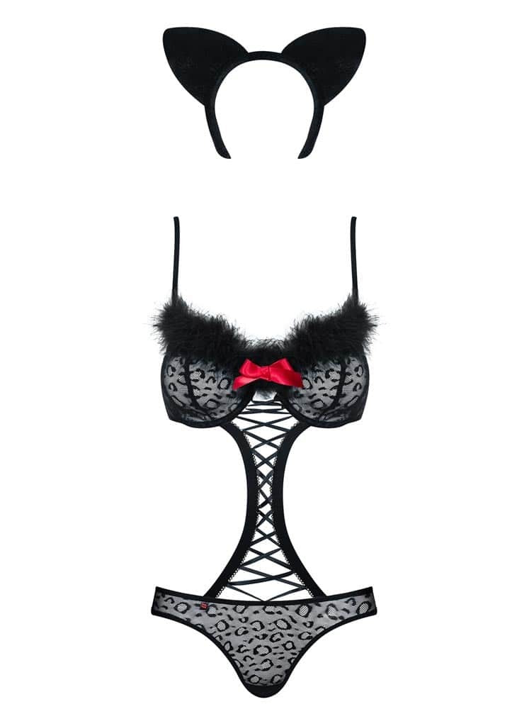 OBSESSIVE - GEPARDINA 3 PCS COSTUME  S/M