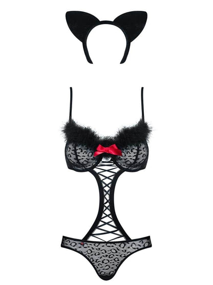 OBSESSIVE - GEPARDINA 3 PCS COSTUME  S/M