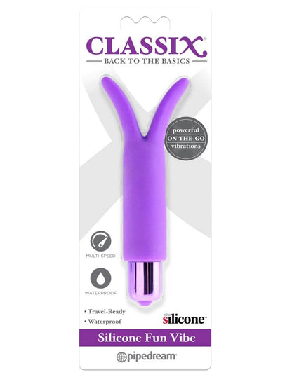 PIPEDREAM - CLASSIX - CLASSIX SILICONE FUN VIBE PURPLE