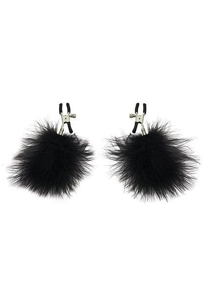 SEX & MISCHIEF - FEATHERED NIPPLE CLAMPS
