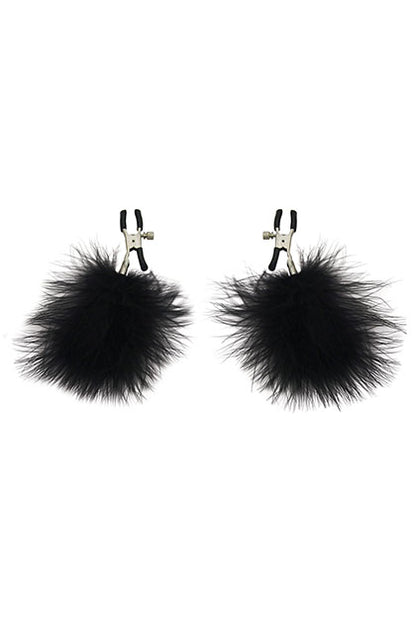 SEX & MISCHIEF - FEATHERED NIPPLE CLAMPS