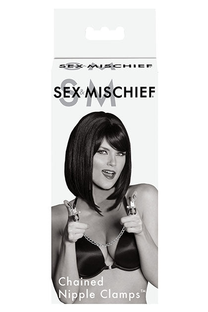 SEX & MISCHIEF - CHAINED NIPPLE CLAMPS
