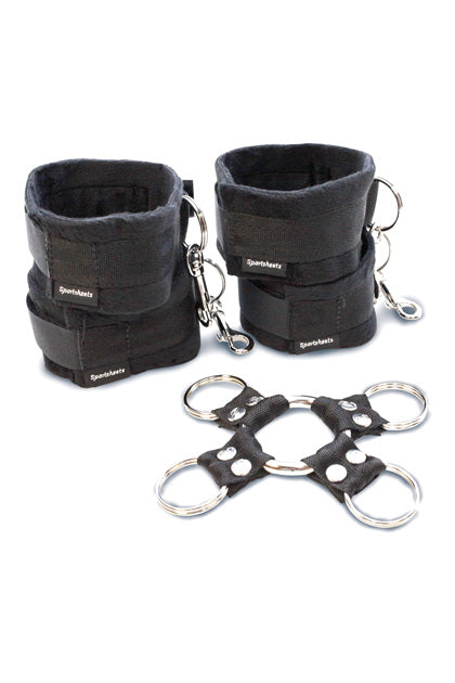 SPORTSHEETS - HOG TIE & CUFF SET
