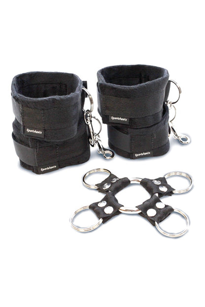 SPORTSHEETS - HOG TIE & CUFF SET