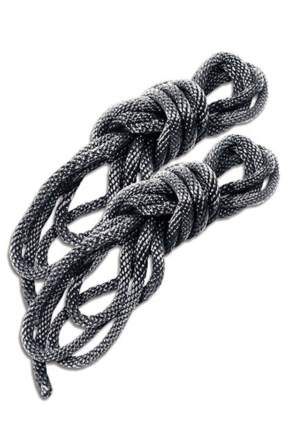SEX & MISCHIEF - SILKY ROPE KIT: BLACK