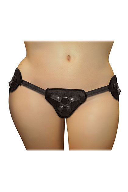 PLUS SIZE BEGINNERS BLACK STRAP ON