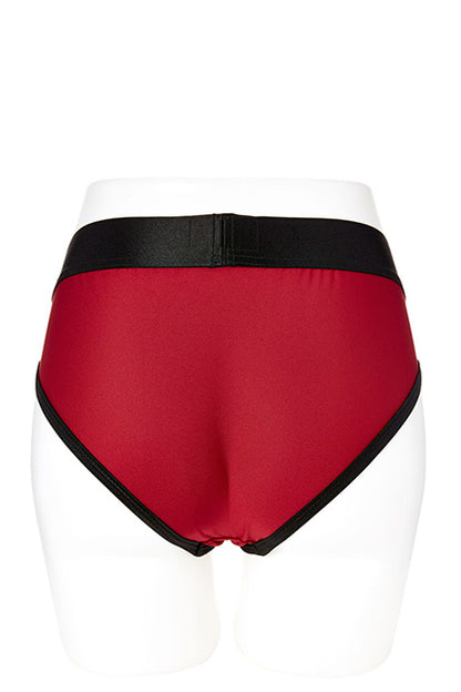 SPORTSHEETS - CONTOUR HARNESS-S BORDEAUX