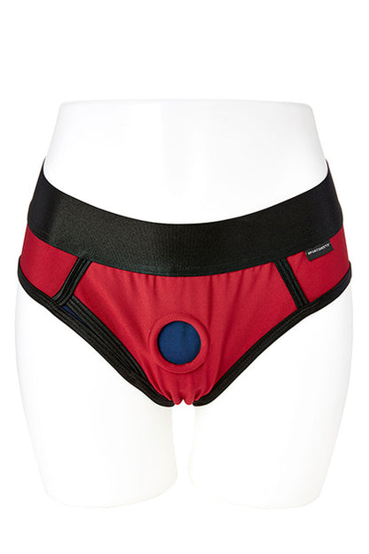 SPORTSHEETS - CONTOUR HARNESS-XL BORDEAUX
