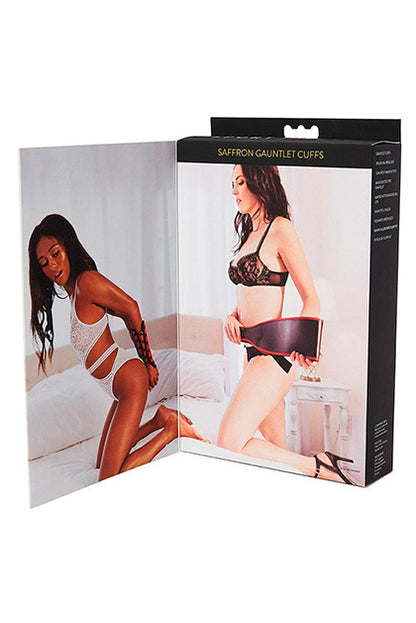 SPORTSHEETS - MUÑEQUERAS SAFFRON GAUNTLET