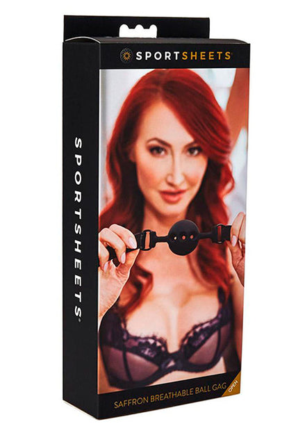 SPORTSHEETS - SAFFRON BREATHABLE BALL GAG