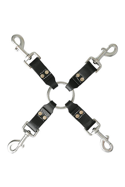 SPORTSHEETS - LEATHER HOG TIE