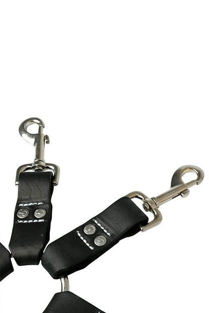 SPORTSHEETS - LEATHER HOG TIE