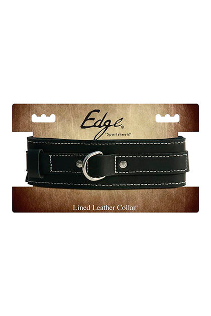 SPORTSHEETS - LINED LEATHER COLLAR