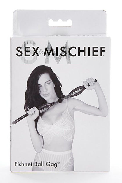 SEX & MISCHIEF - FISHNET BALL GAG