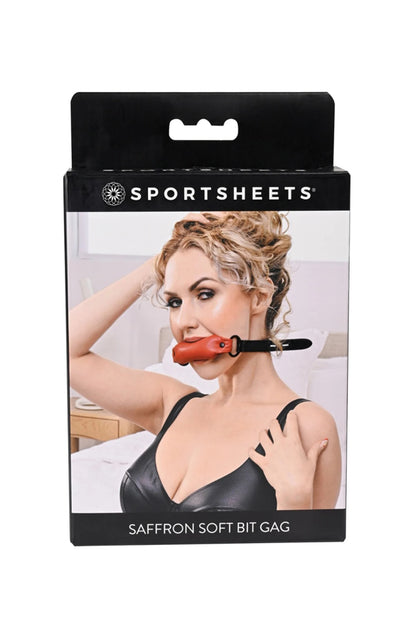 SPORTSHEETS - SAFFRON SOFT BIT GAG