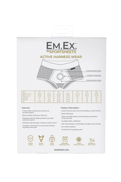SPORTSHEETS - EMEX M FISHNET FIT