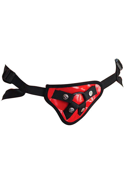 SPORTSHEETS - ENTRY LEVEL STRAP-ON RED
