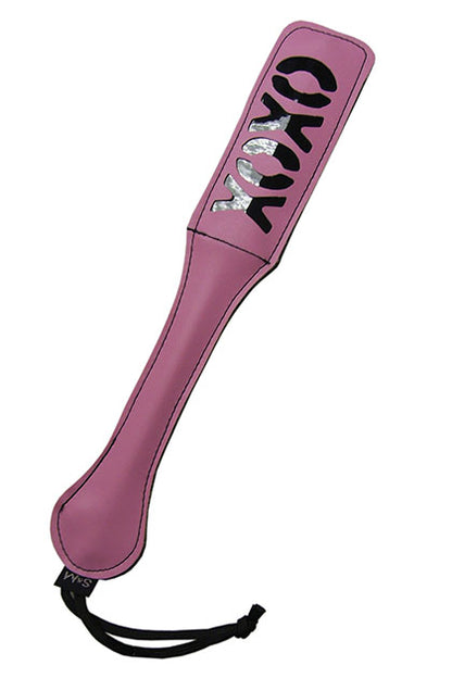 SEXO & TRAVESURAS - PALETA XOXO ROSA/NEGRO