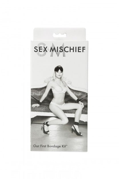 SEX & MISCHIEF - NOTRE PREMIER KIT DE BONDAGE NOIR