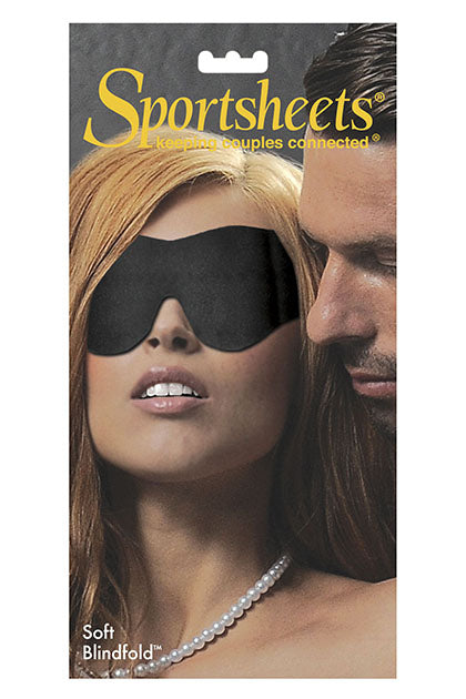 SPORTSHEETS - SOFT BLINDFOLD - BLACK