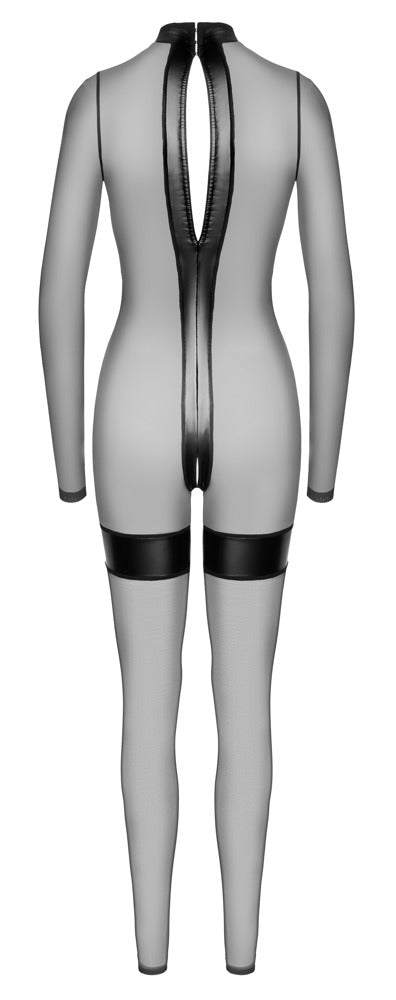 NOIR - CROTCHLESS JUMPSUIT