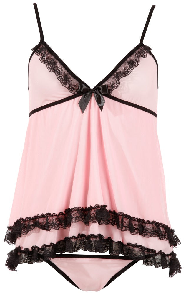 COTTELLI LINGERIE - BABYDOLL AND STRING