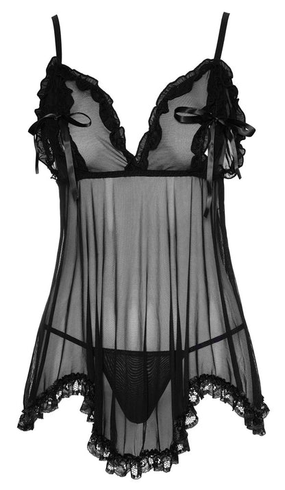 COTTELLI LINGERIE - BABYDOLL AND STRING