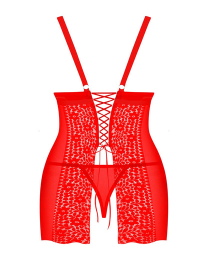 OBSESSIVE - BLOSSMINA CHEMISE & THONG
