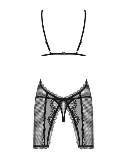 OBSESSIVE - MILLAGRO CHEMISE & THONG