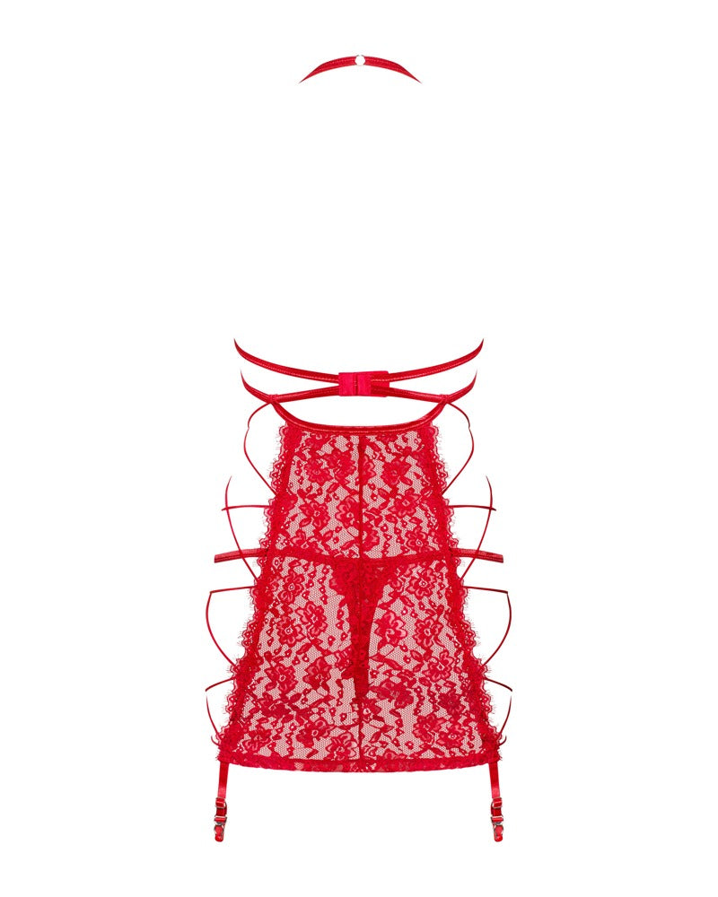 OBSESSIVE - IOSA CHEMISE & THONG