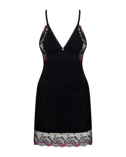 OBSESSIVE - VANESSME CHEMISE & THONG