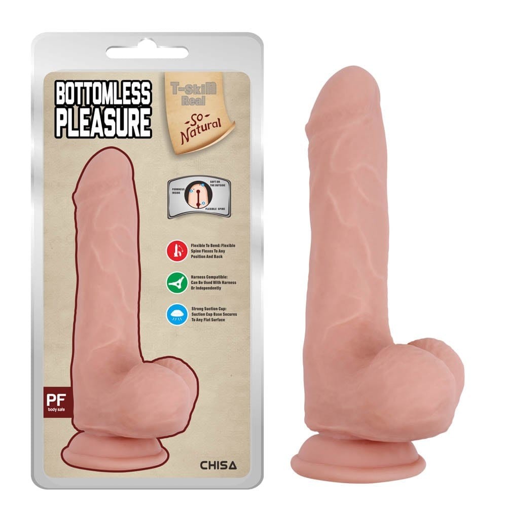 CHISA NOVELTIES - BOTTOMLESS PLEASURE-FLESH
