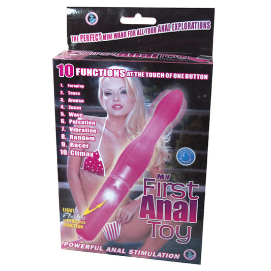 NASSTOYS - MY FIRST ANAL TOY MULTISPEED WATERPROOF (PINK)