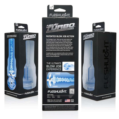 FLESHLIGHT - FLESHLIGHT TURBO BLUE ICE TEXTURA THRUST