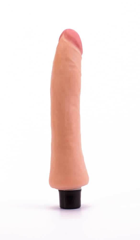 LOVETOY - 9" REAL SOFTEE VIBRATING DILDO  5