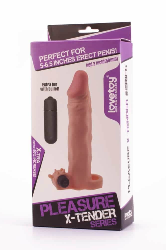 LOVETOY - PLEASURE X-TENDER VIBRATING PENIS SLEEVE #3