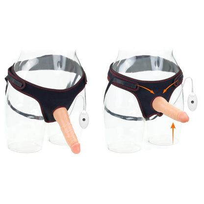 LOVETOY - VIBRATING EASY STRAPON SET 7.5''