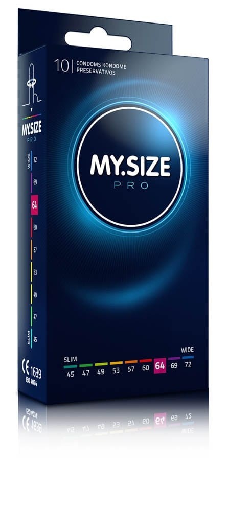 MY SIZE PRO - MY SIZE PRO CONDOMS 64 MM (10 PIECES)