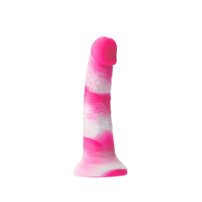 NS TOYS - COLOURS - PLEASURES - YUM YUM  6" DILDO - PINK