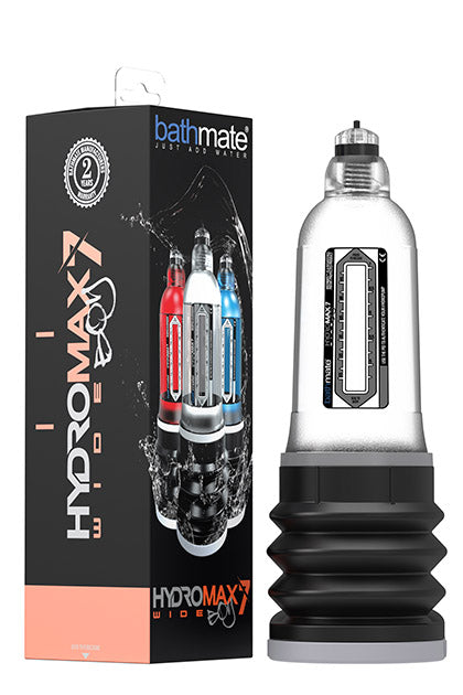 BATHMATE - HYDROMAX7 WIDE BOY - CLEAR