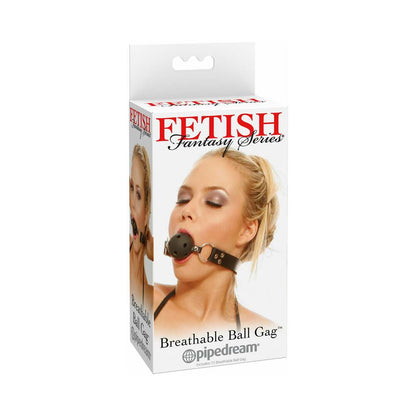 FETISH FANTASY SERIES ADJUSTABLE BREATHABLE BALL GAG BLACK