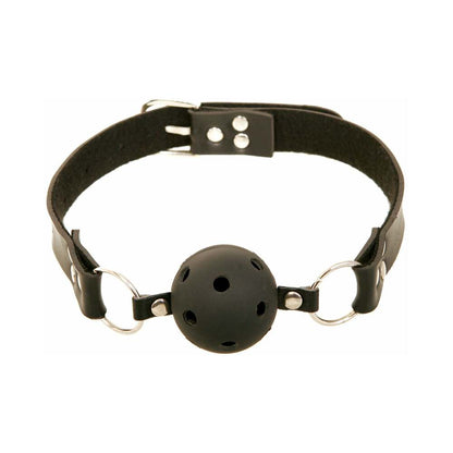 FETISH FANTASY SERIES ADJUSTABLE BREATHABLE BALL GAG BLACK